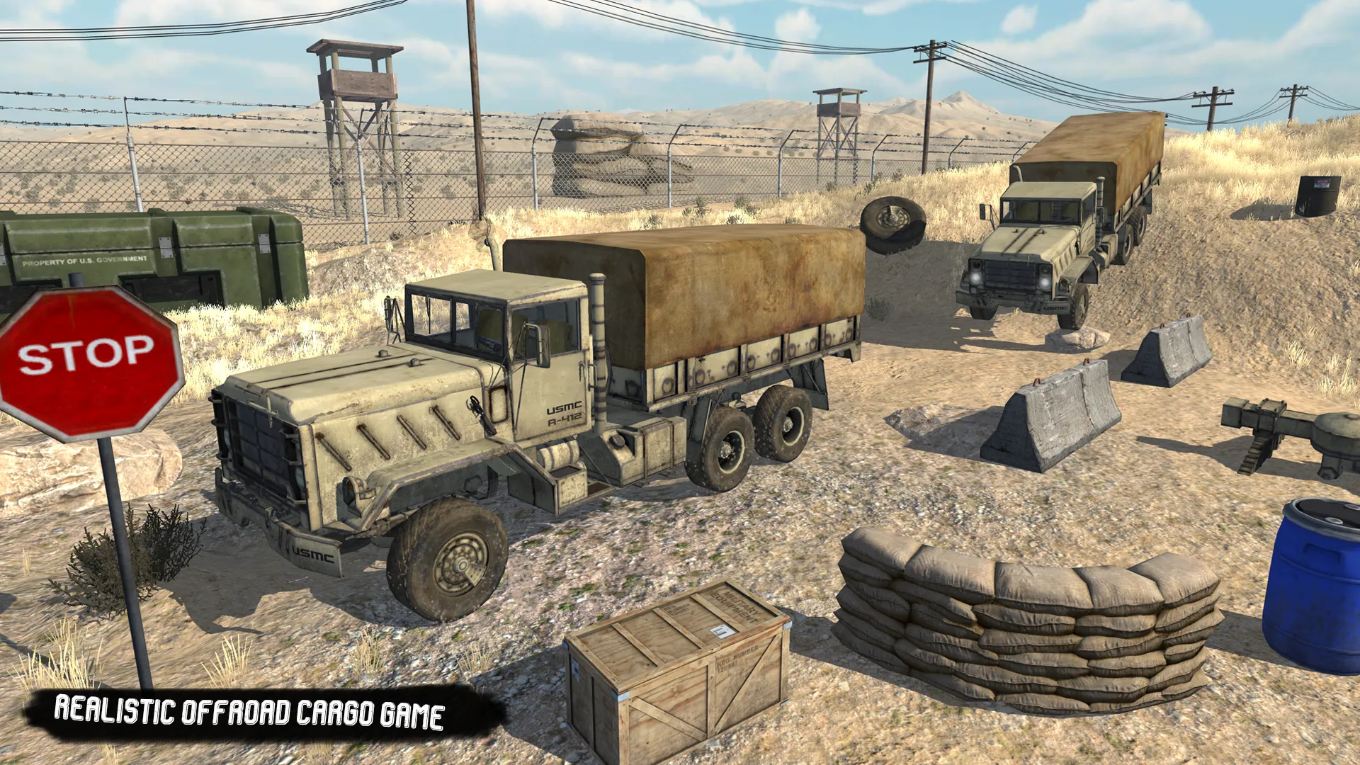 USA Army Truck Drive Simulator | Indus Appstore | Screenshot