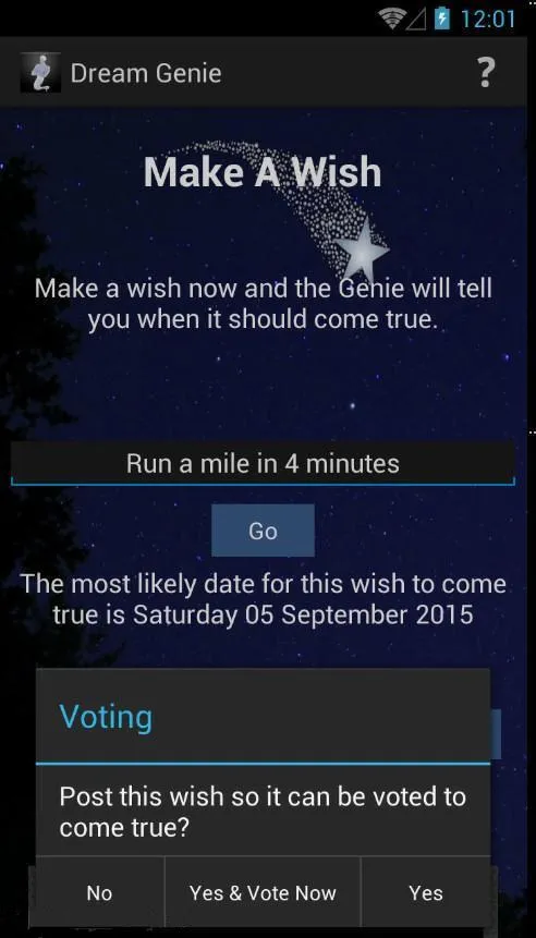 Make A Wish Come True Genie | Indus Appstore | Screenshot