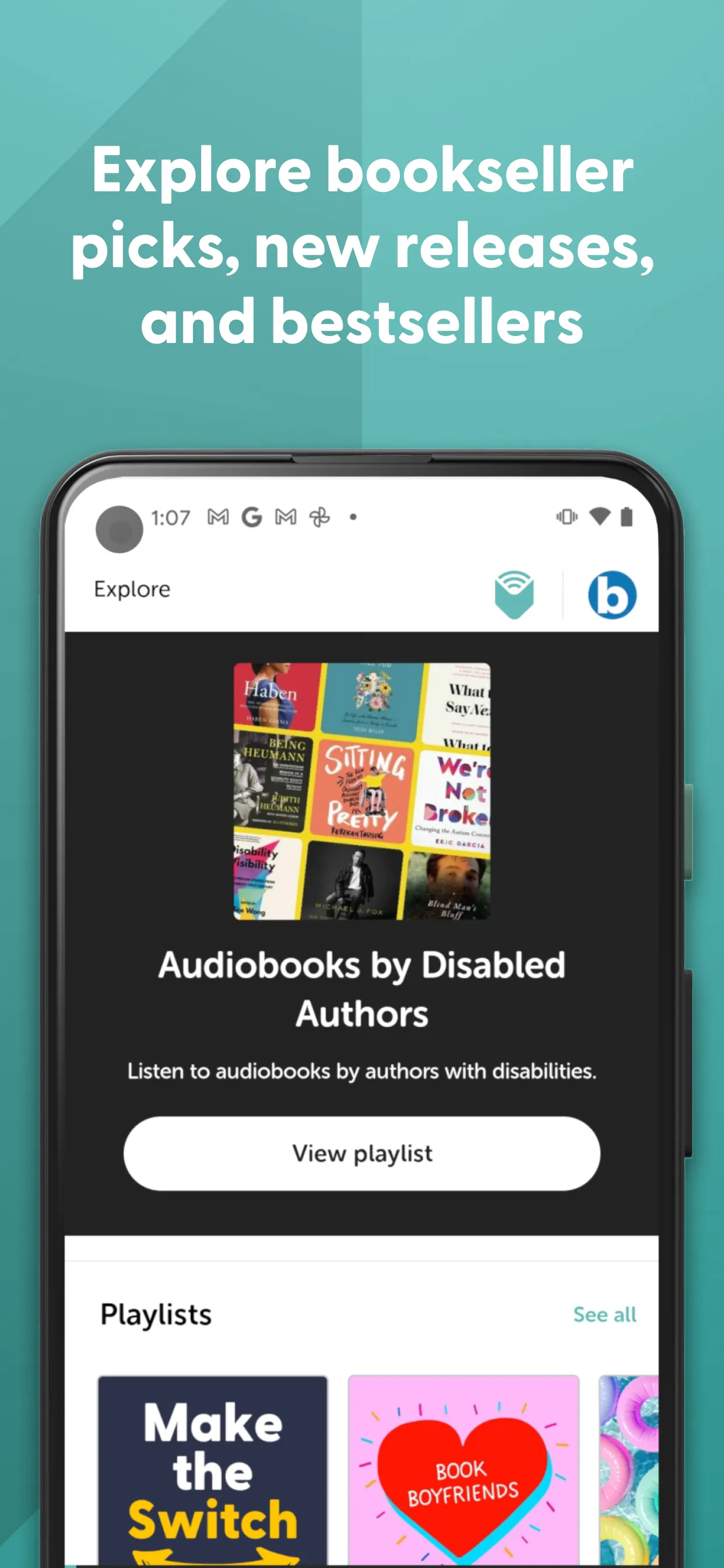 Libro.fm Audiobooks | Indus Appstore | Screenshot