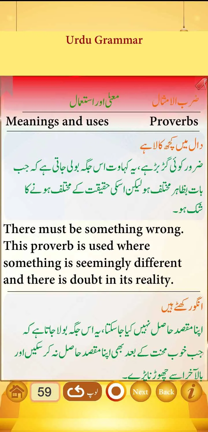 Urdu Qaida Part 4 (Grammar) | Indus Appstore | Screenshot