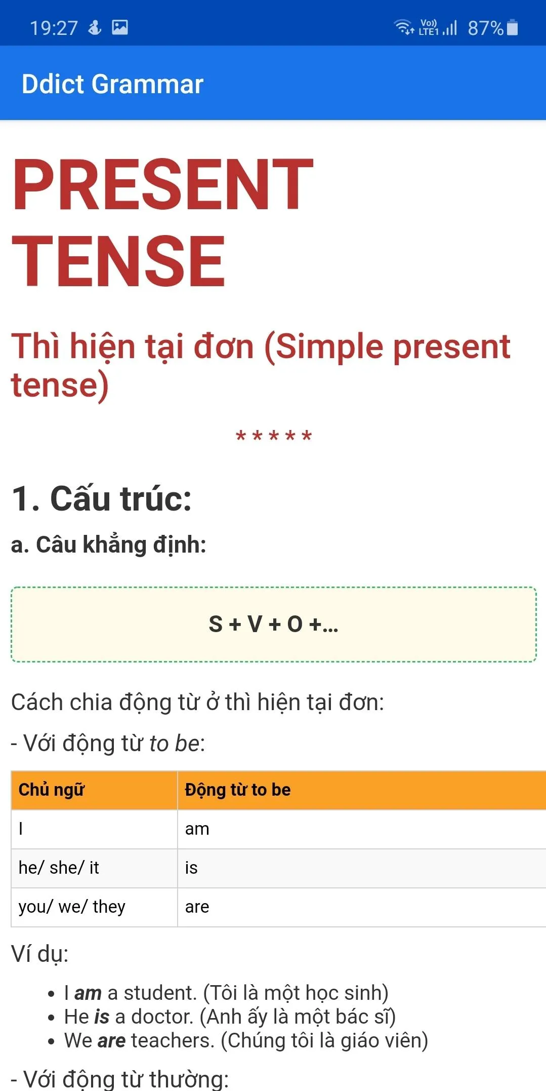 Bài tập Ngữ Pháp Tiếng Anh | Indus Appstore | Screenshot