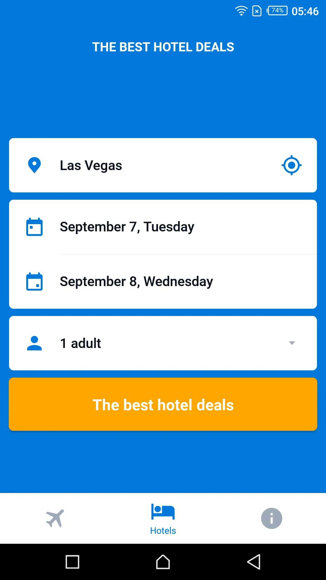 Cheap Flights - SkyFly | Indus Appstore | Screenshot
