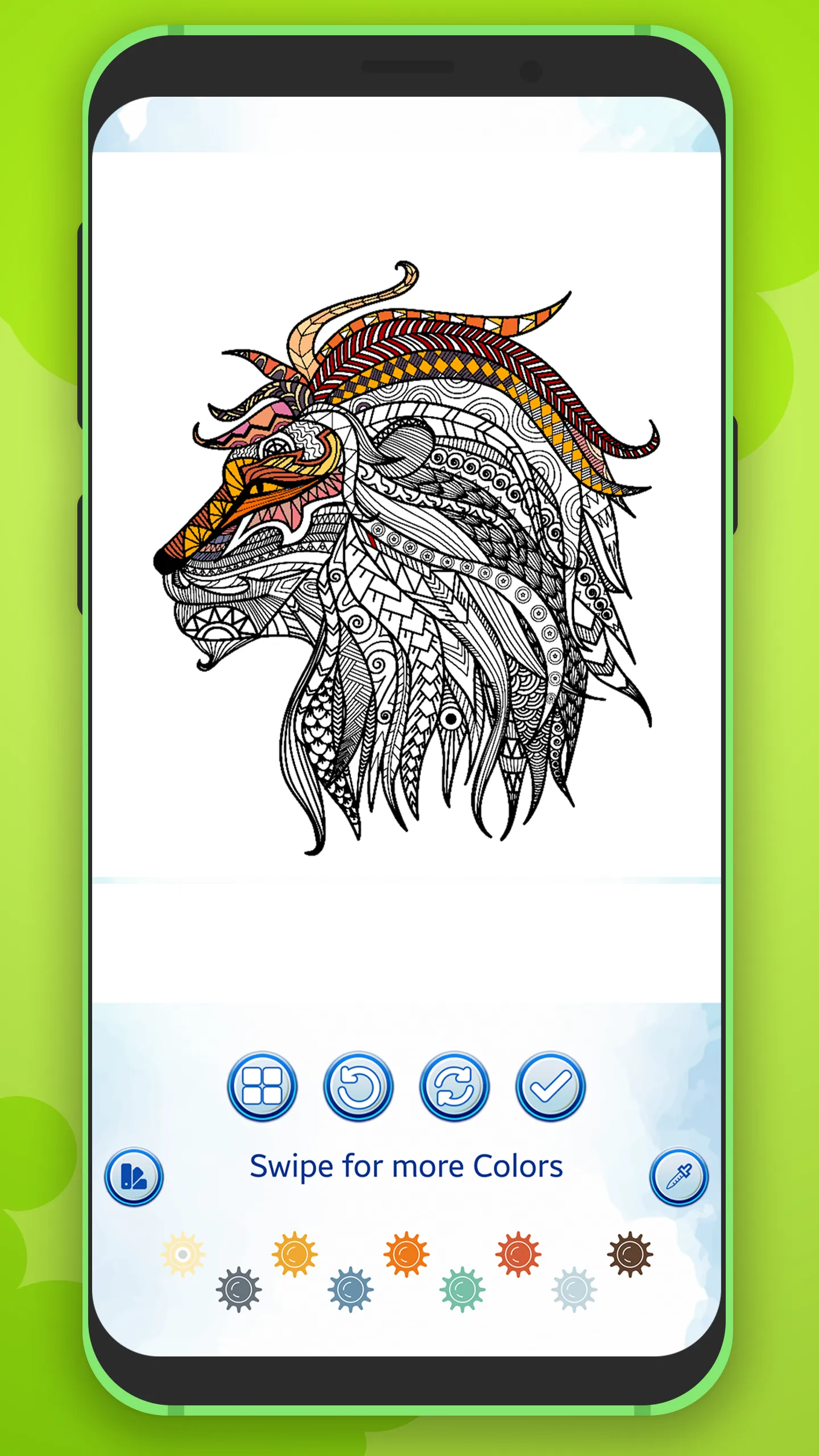 Animal Coloring Book - Mandala | Indus Appstore | Screenshot