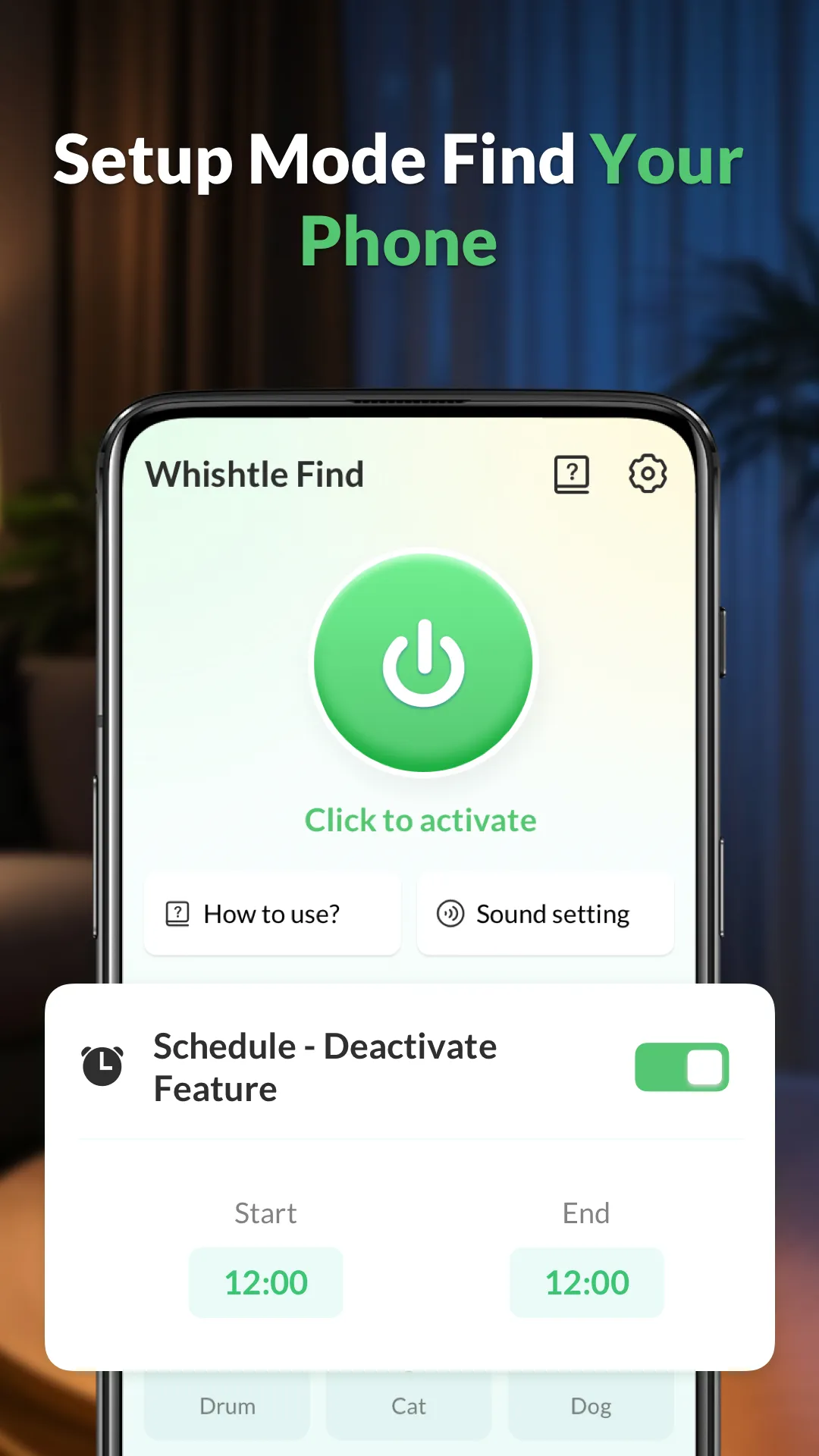 Whistle-Find phone by clap | Indus Appstore | Screenshot