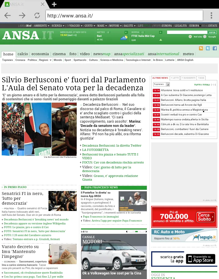 Quotidiani Italiani | Indus Appstore | Screenshot