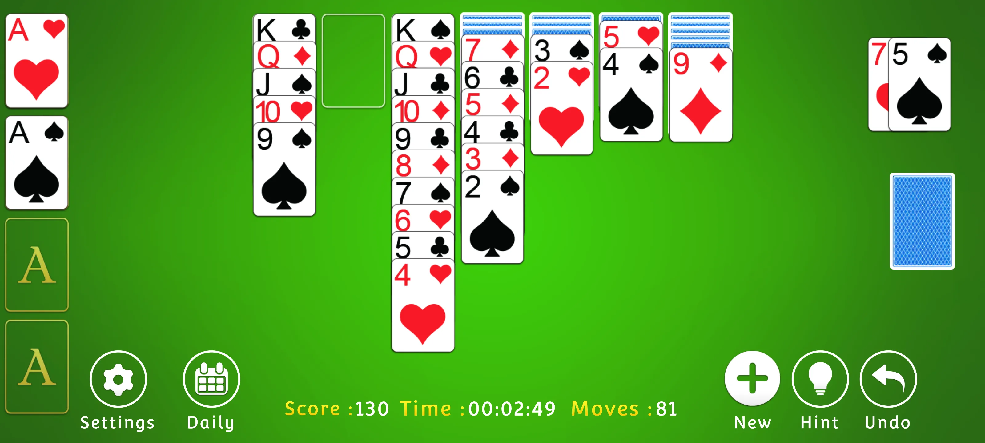 Solitaire | Indus Appstore | Screenshot