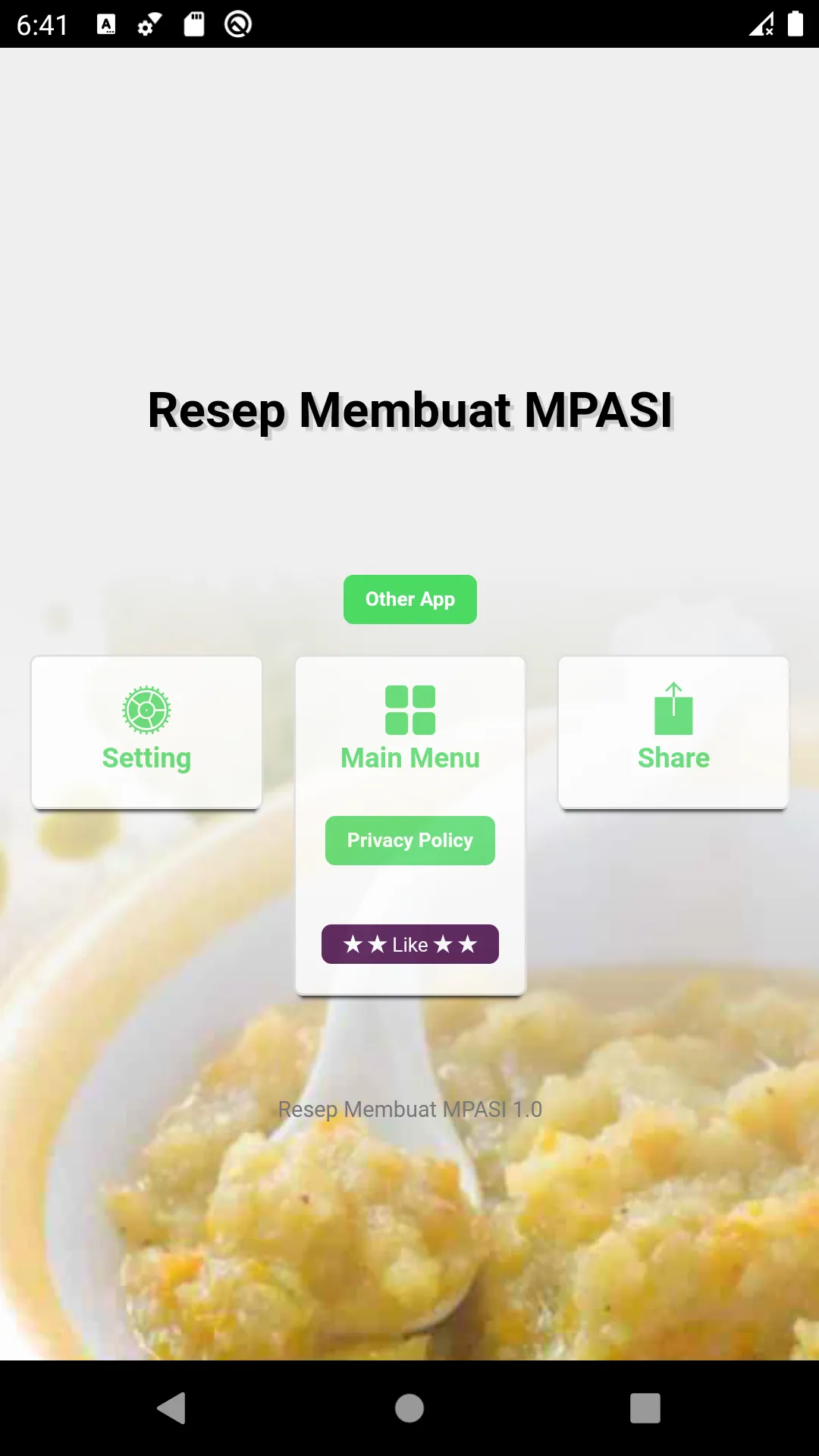 Resep Membuat Mpasi | Indus Appstore | Screenshot