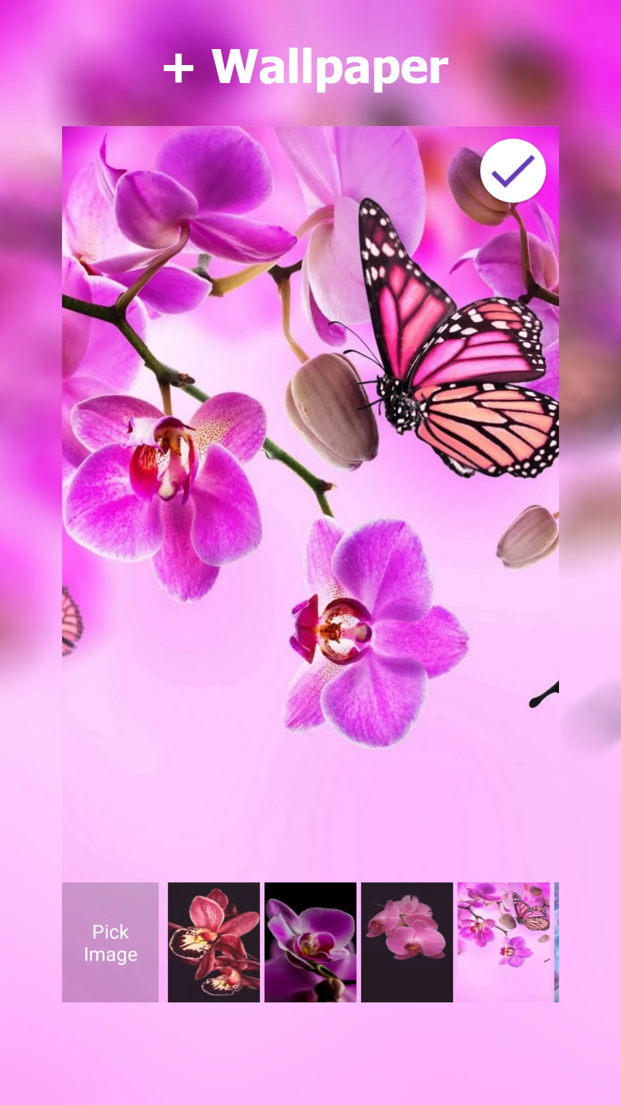 Orchid Lock Screen | Indus Appstore | Screenshot