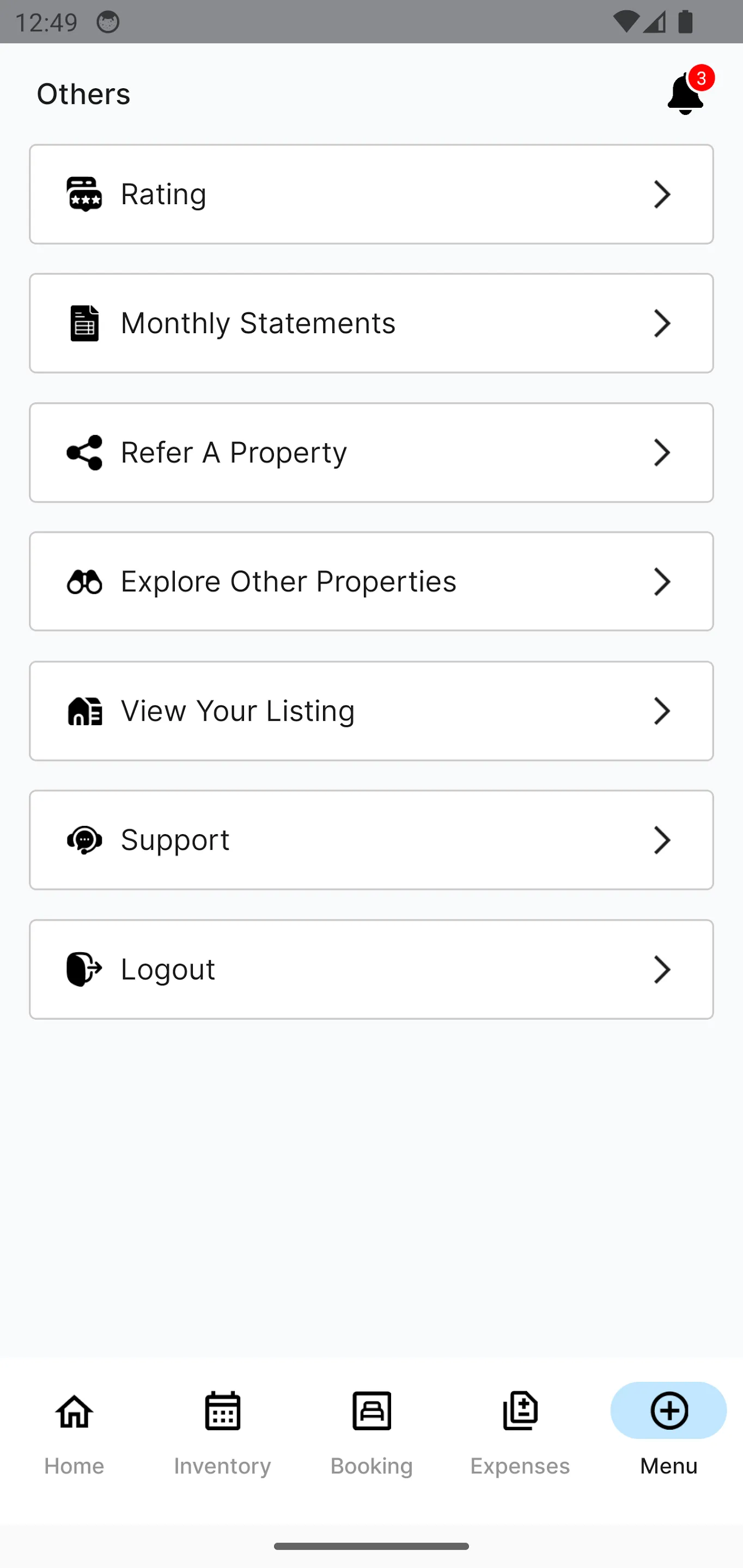 Vista Property Management App | Indus Appstore | Screenshot