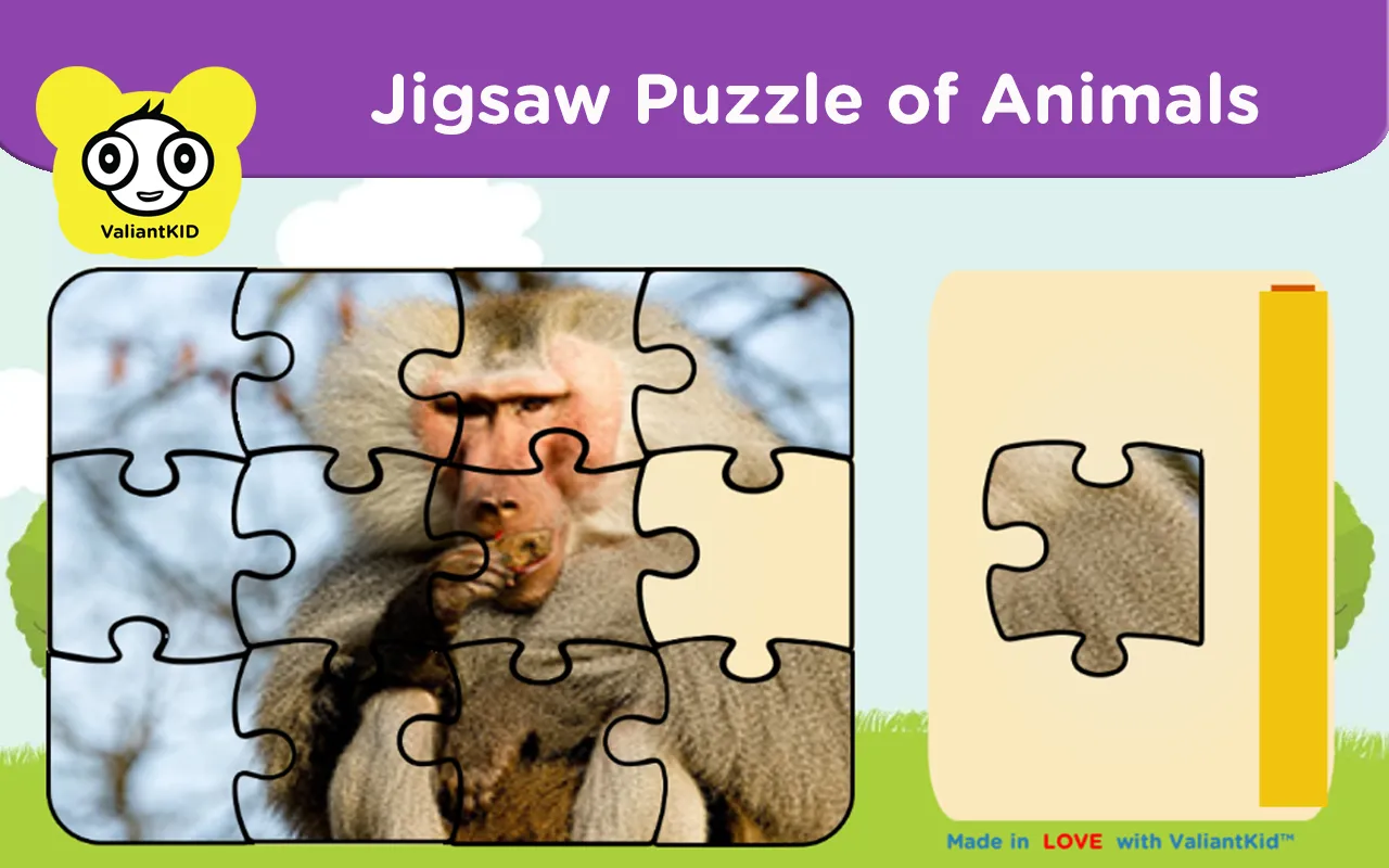 Kids Animal Jigsaw Puzzle | Indus Appstore | Screenshot