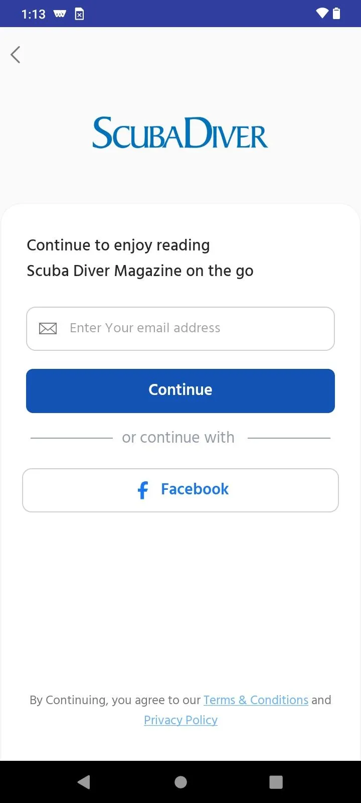 Scuba Diver Magazine | Indus Appstore | Screenshot