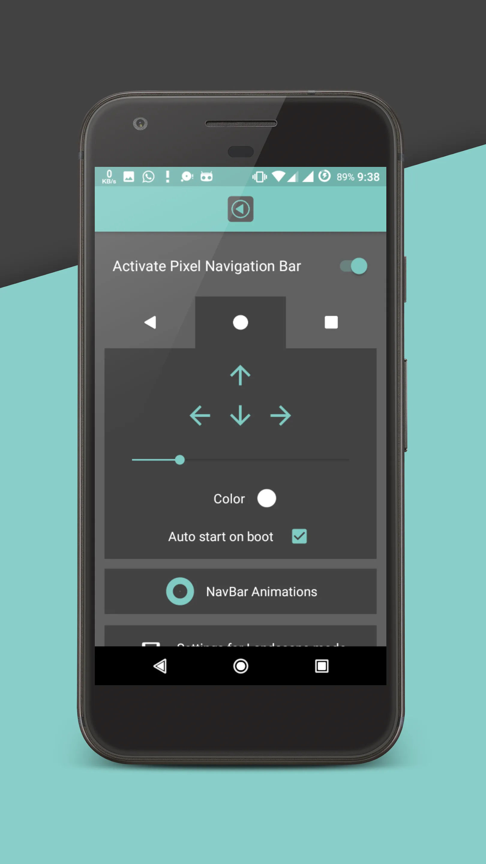 Pixel Navigation Bar (No Root) | Indus Appstore | Screenshot