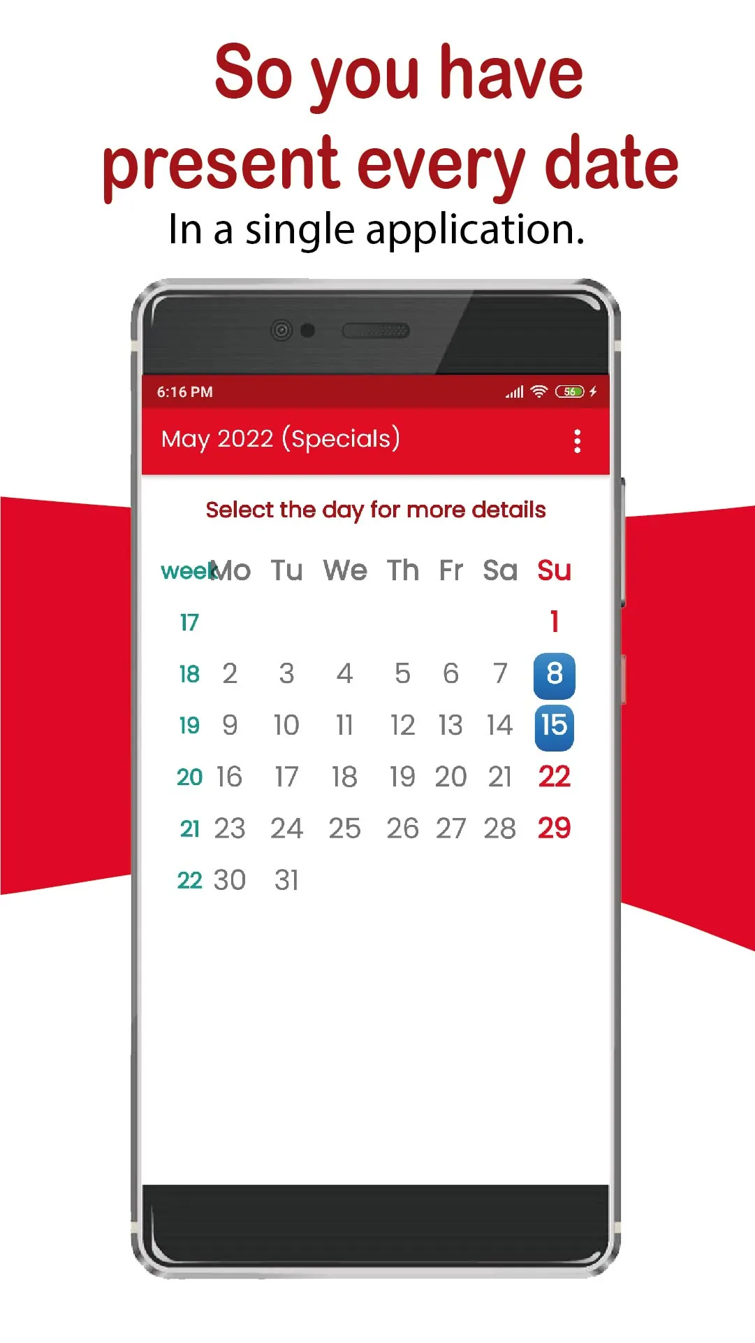 South Korea calendar 2024 | Indus Appstore | Screenshot