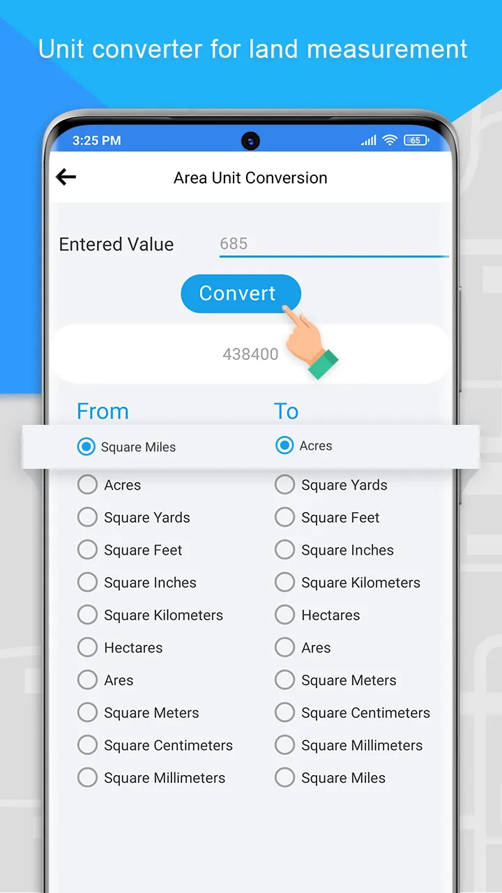 Gps Area Measurement | Indus Appstore | Screenshot