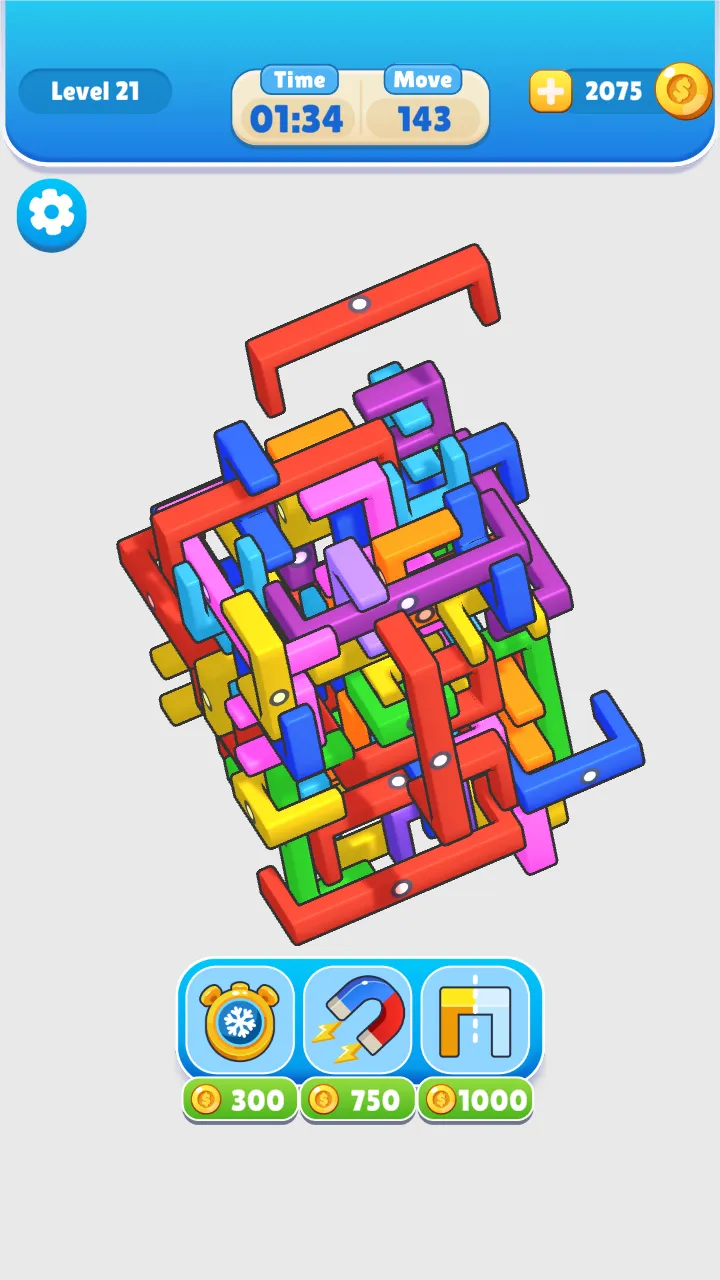 U Shape Puzzle | Indus Appstore | Screenshot