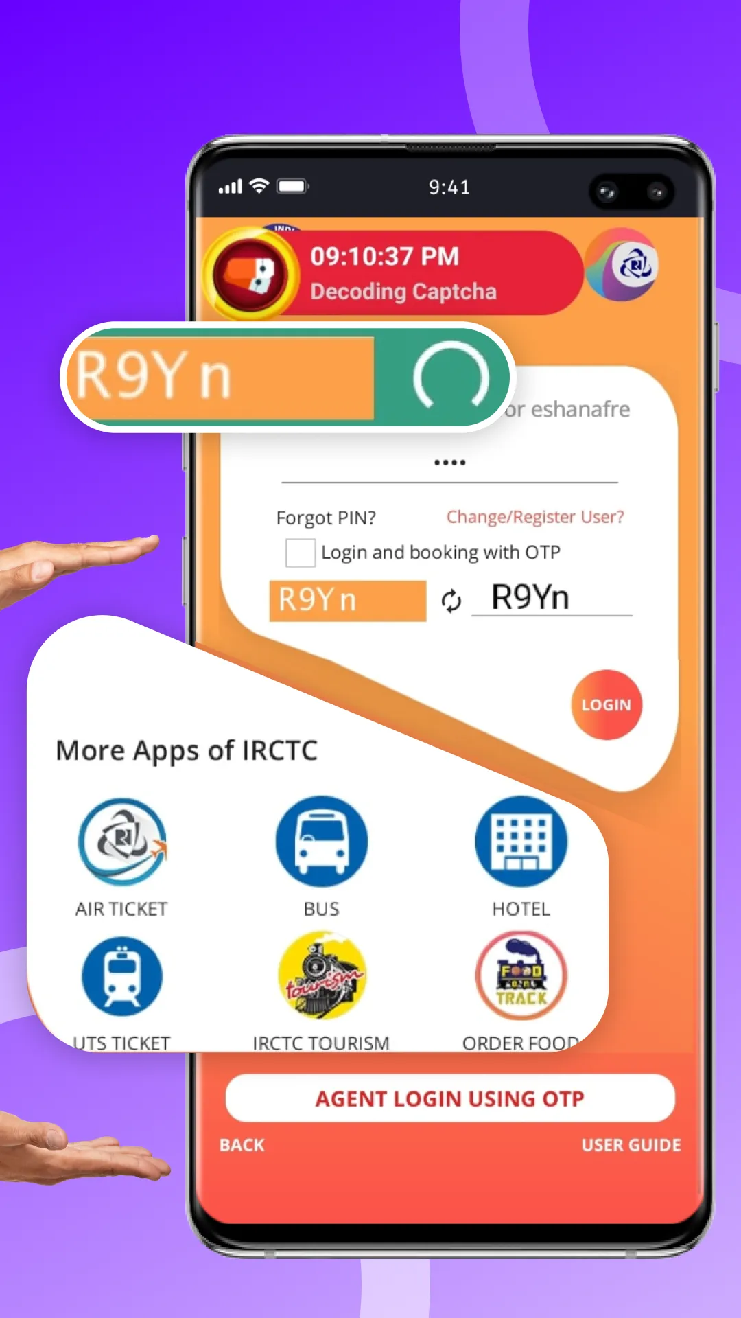 Auto Train Ticket Booking | Indus Appstore | Screenshot