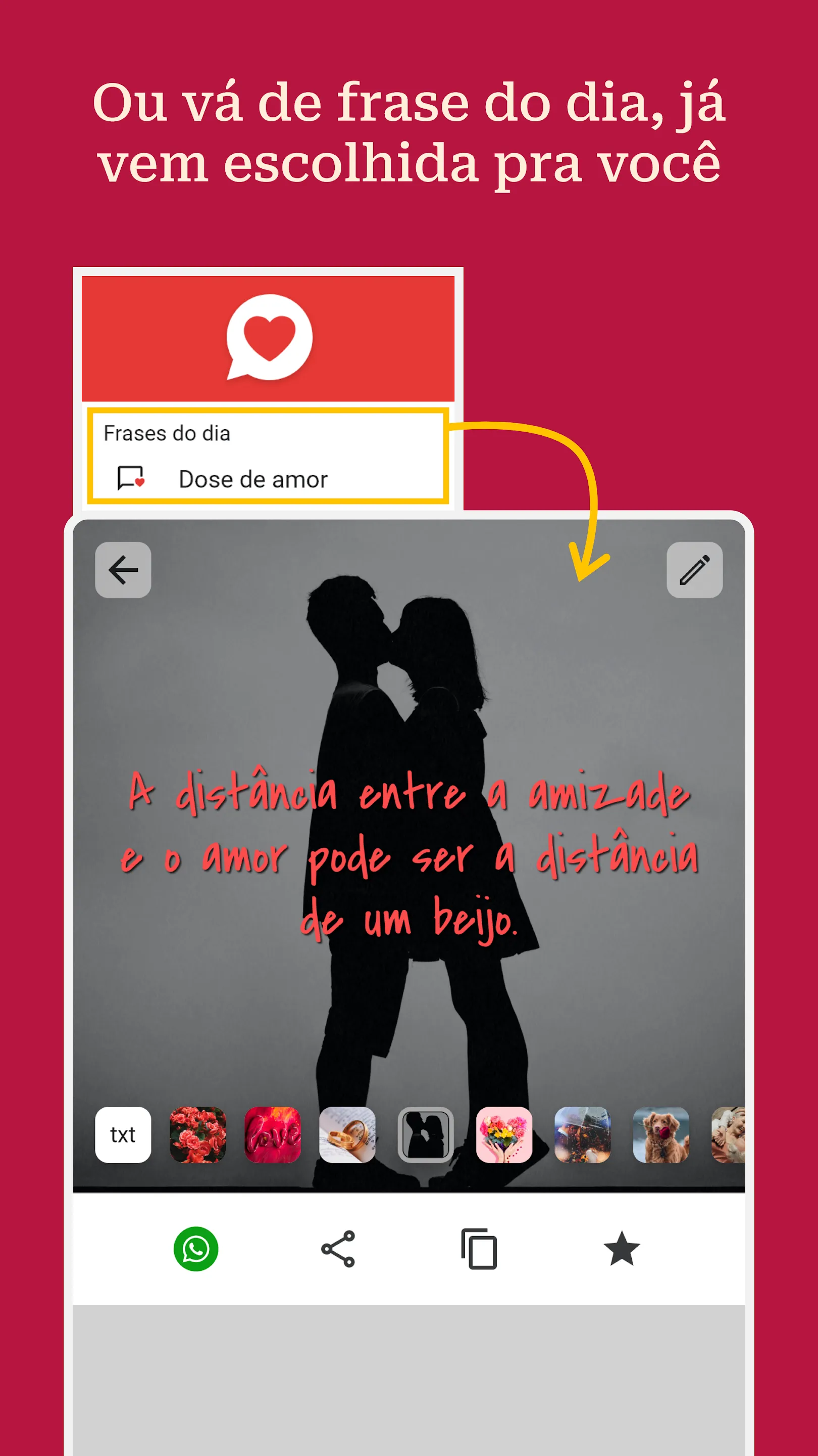 Frases e Mensagens de Amor | Indus Appstore | Screenshot