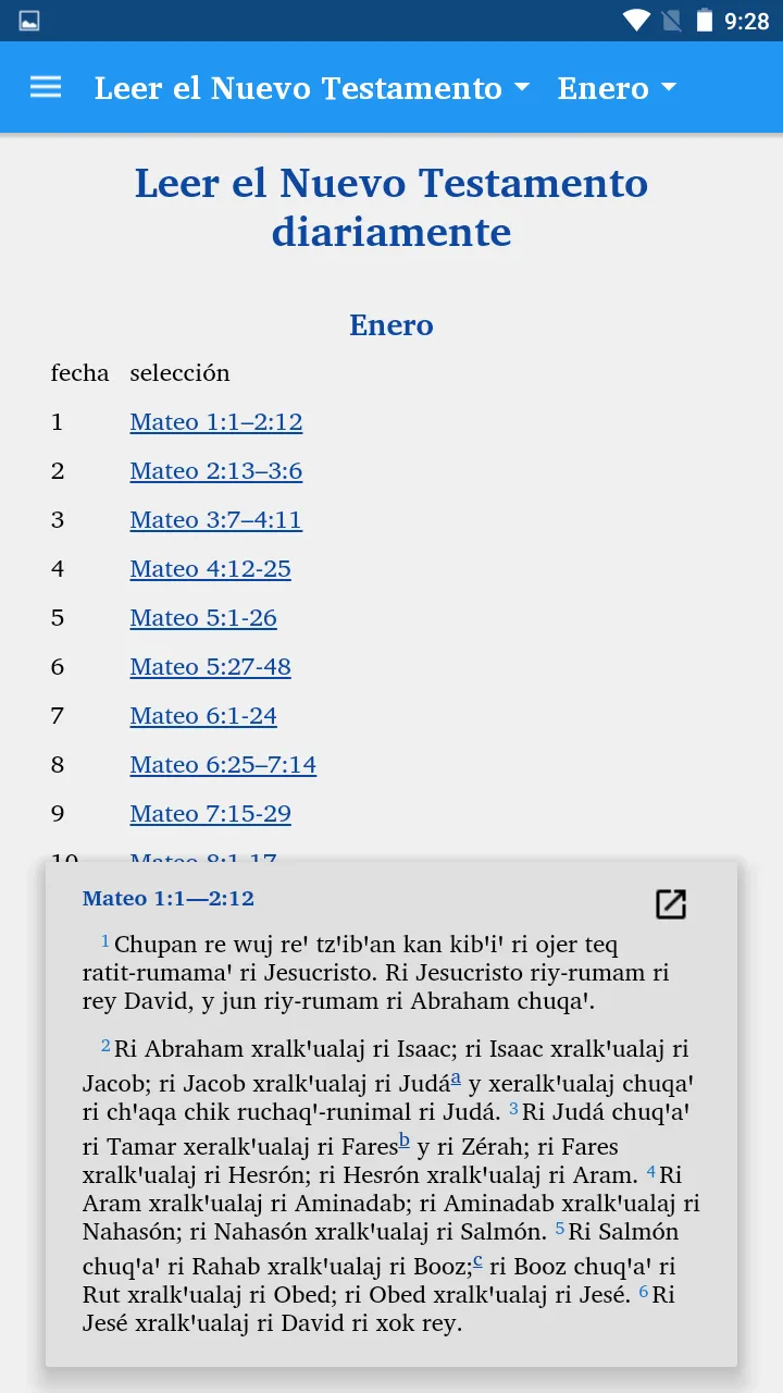 Xenacoj Kaqchikel Bible | Indus Appstore | Screenshot