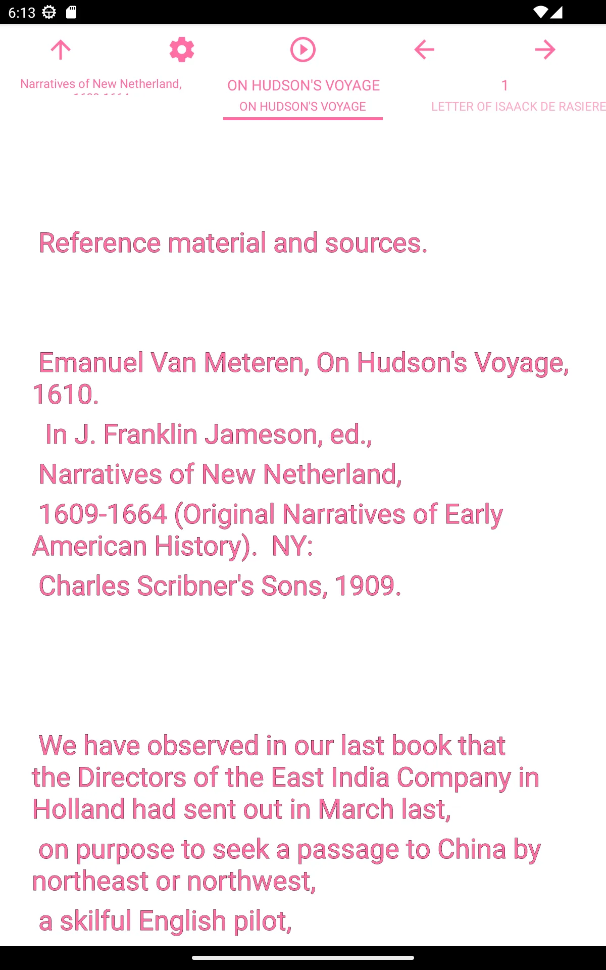 zBook: Narrative of Netherland | Indus Appstore | Screenshot