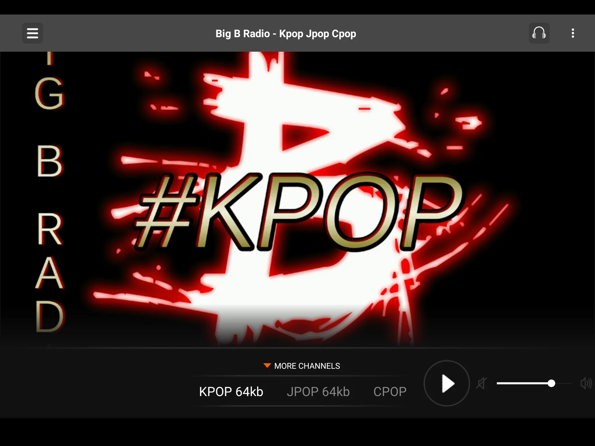 Big B Radio - Kpop Jpop Cpop | Indus Appstore | Screenshot