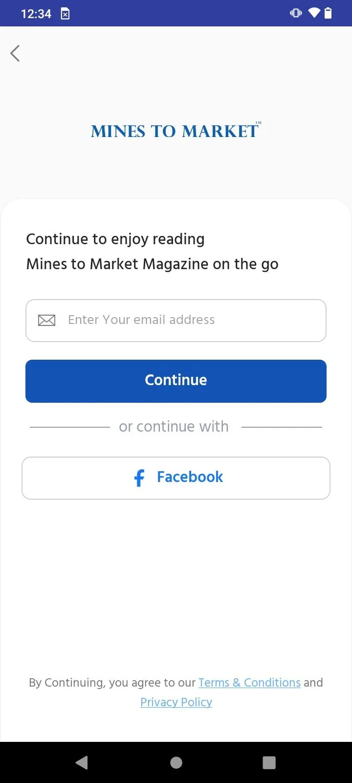 Mines to Market Magazine | Indus Appstore | Screenshot