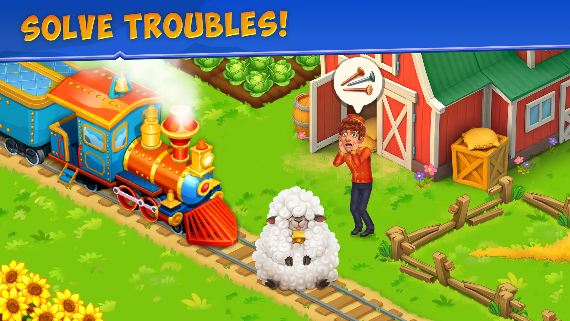 Cartoon city 2 farm town story | Indus Appstore | Screenshot