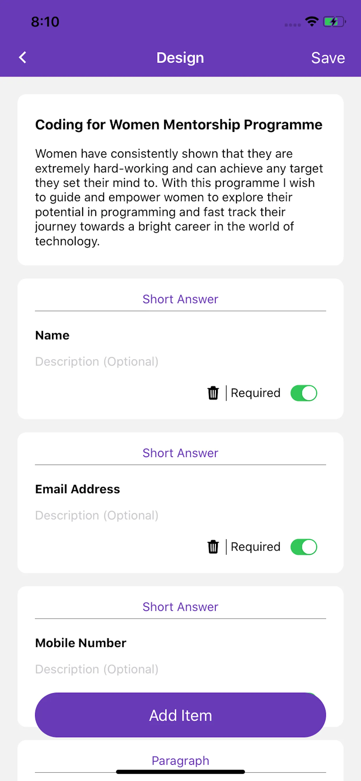 FormsApp - Manage your Forms | Indus Appstore | Screenshot