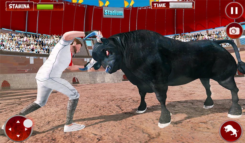 Angry Bull: City Attack Sim | Indus Appstore | Screenshot