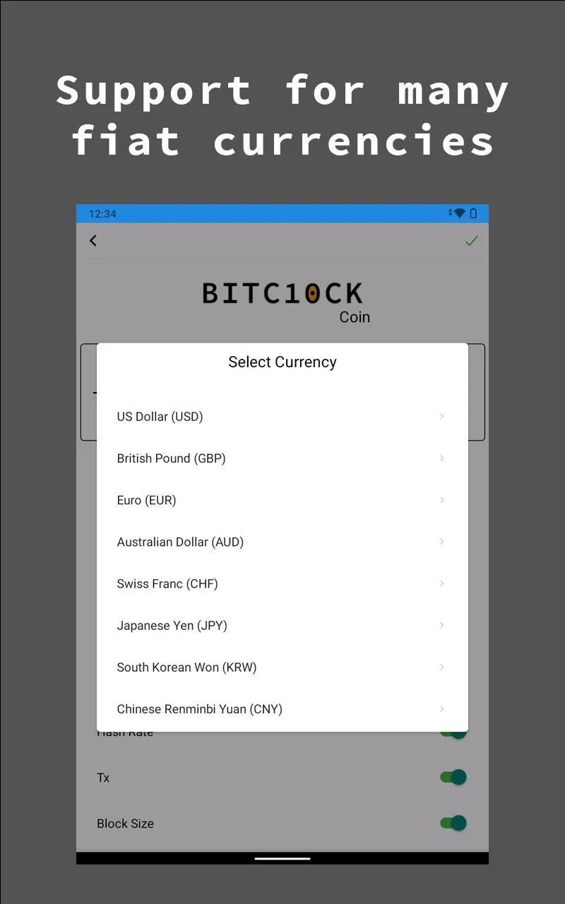 Bitcoin BlockClock App | Indus Appstore | Screenshot