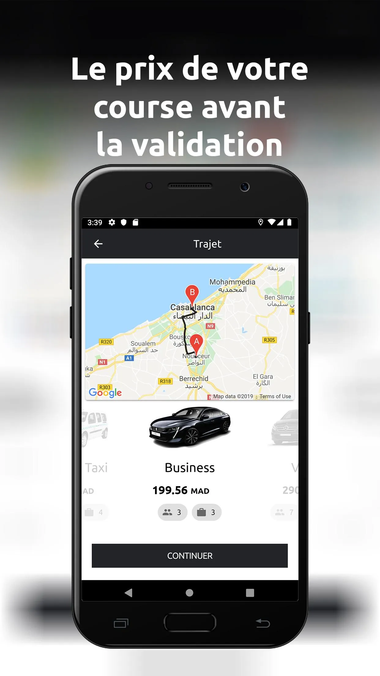 ChauffeurPrive.ma : Chauffeur  | Indus Appstore | Screenshot