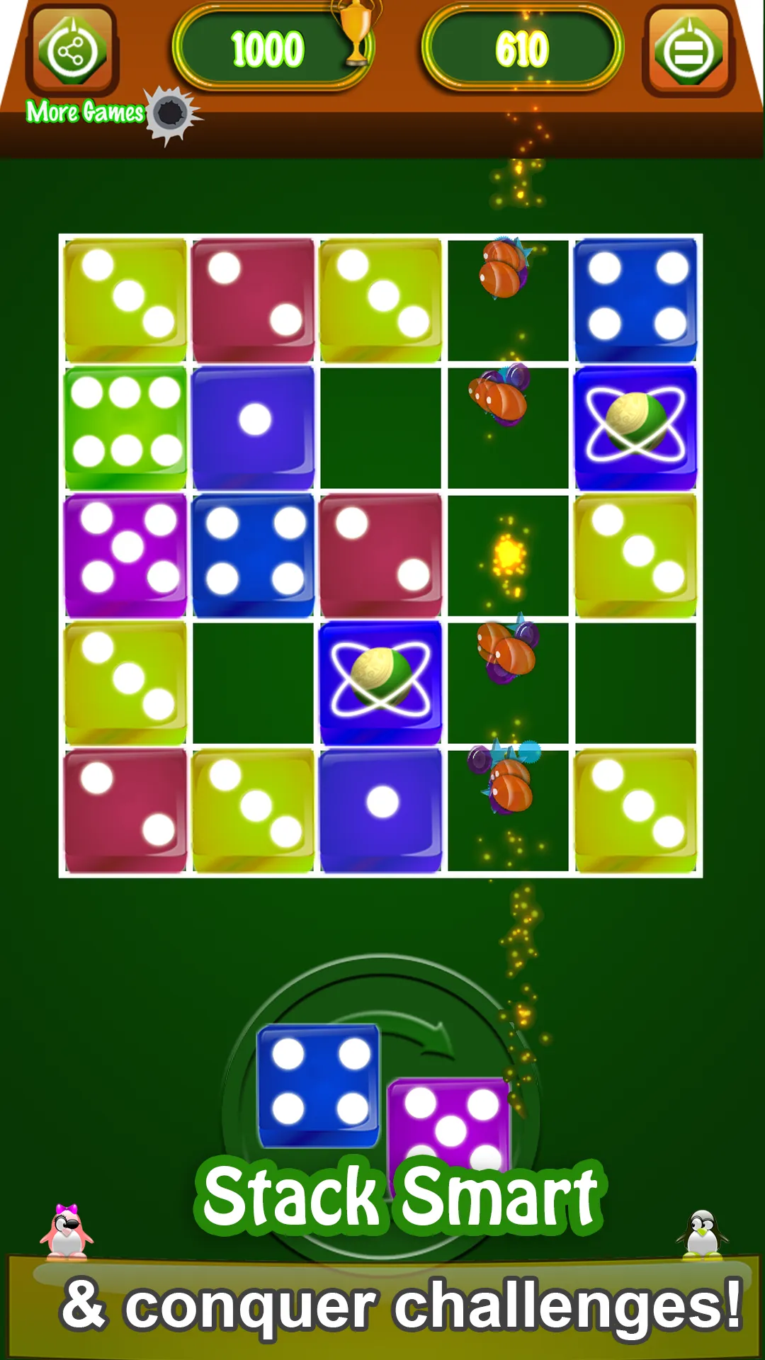 Fun 7 Dice - Merging Dice Game | Indus Appstore | Screenshot