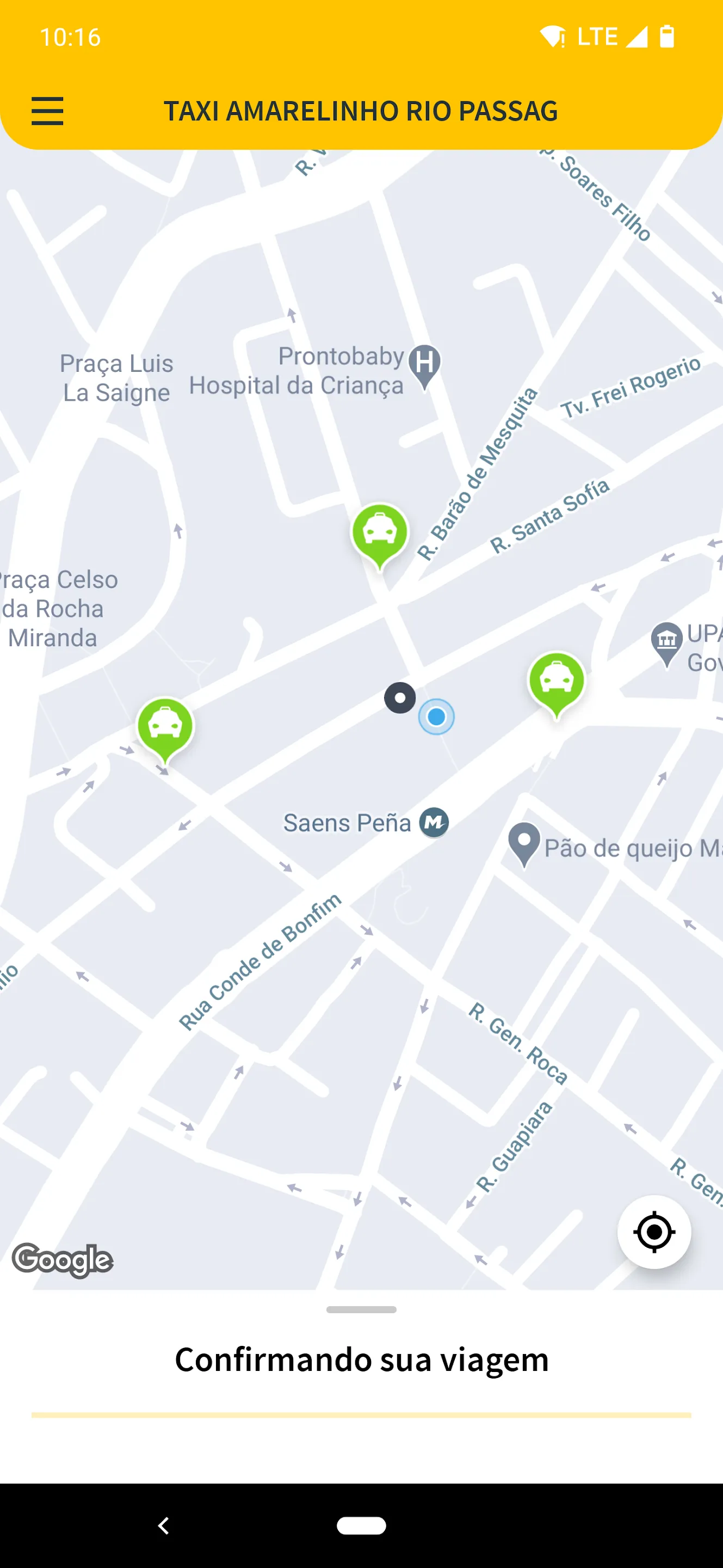 TAXI AMARELINHO RIO PASSAG | Indus Appstore | Screenshot