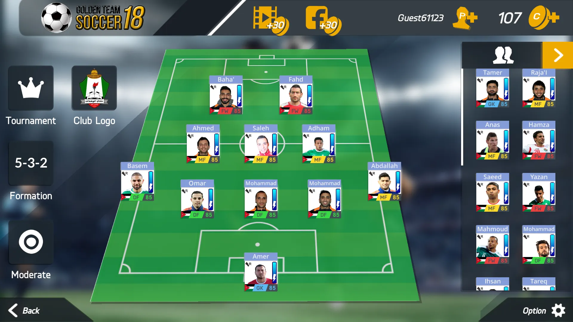 Golden Team Soccer 18 | Indus Appstore | Screenshot