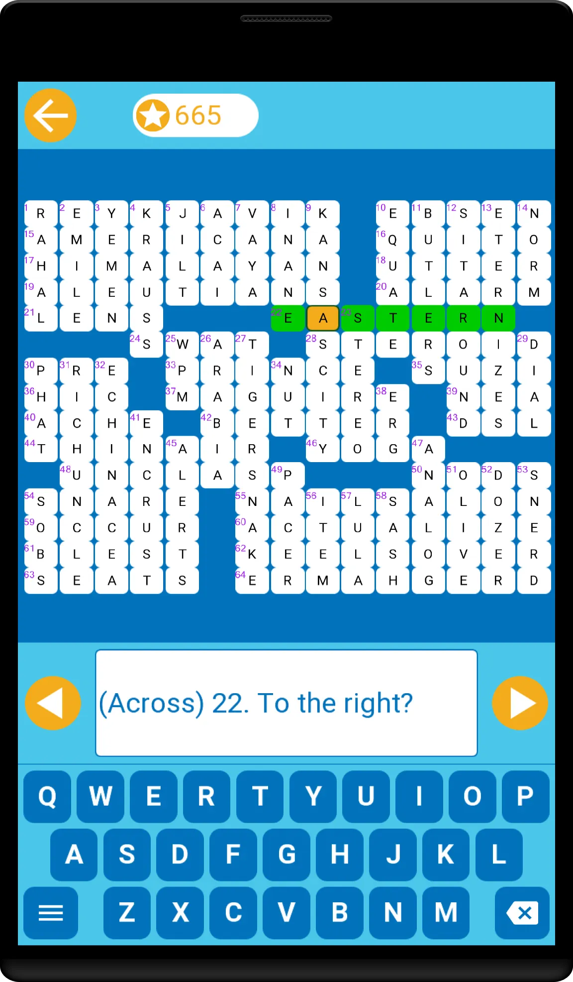 Crossword Offline | Indus Appstore | Screenshot