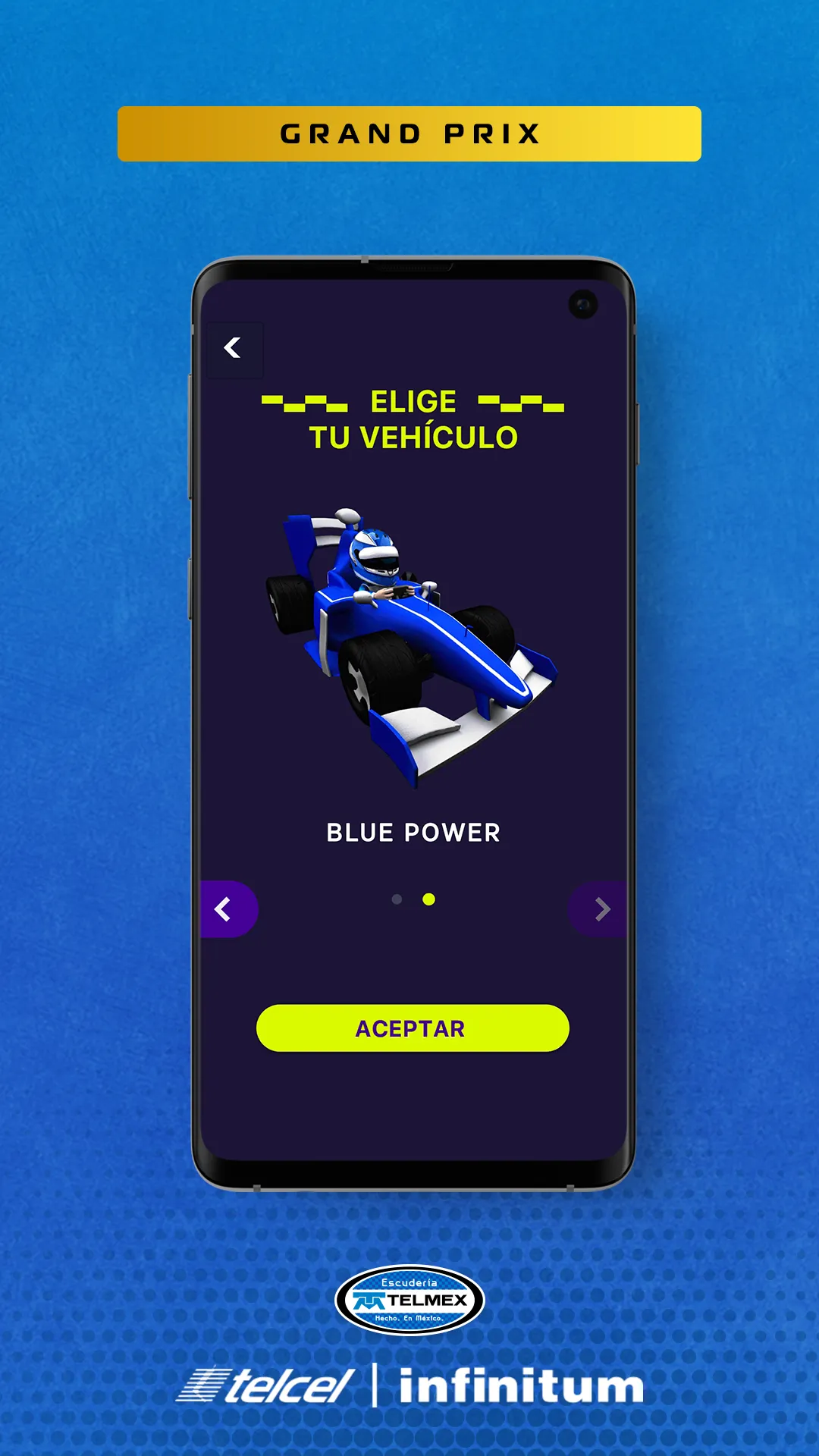 Grand Prix Escudería Telmex | Indus Appstore | Screenshot