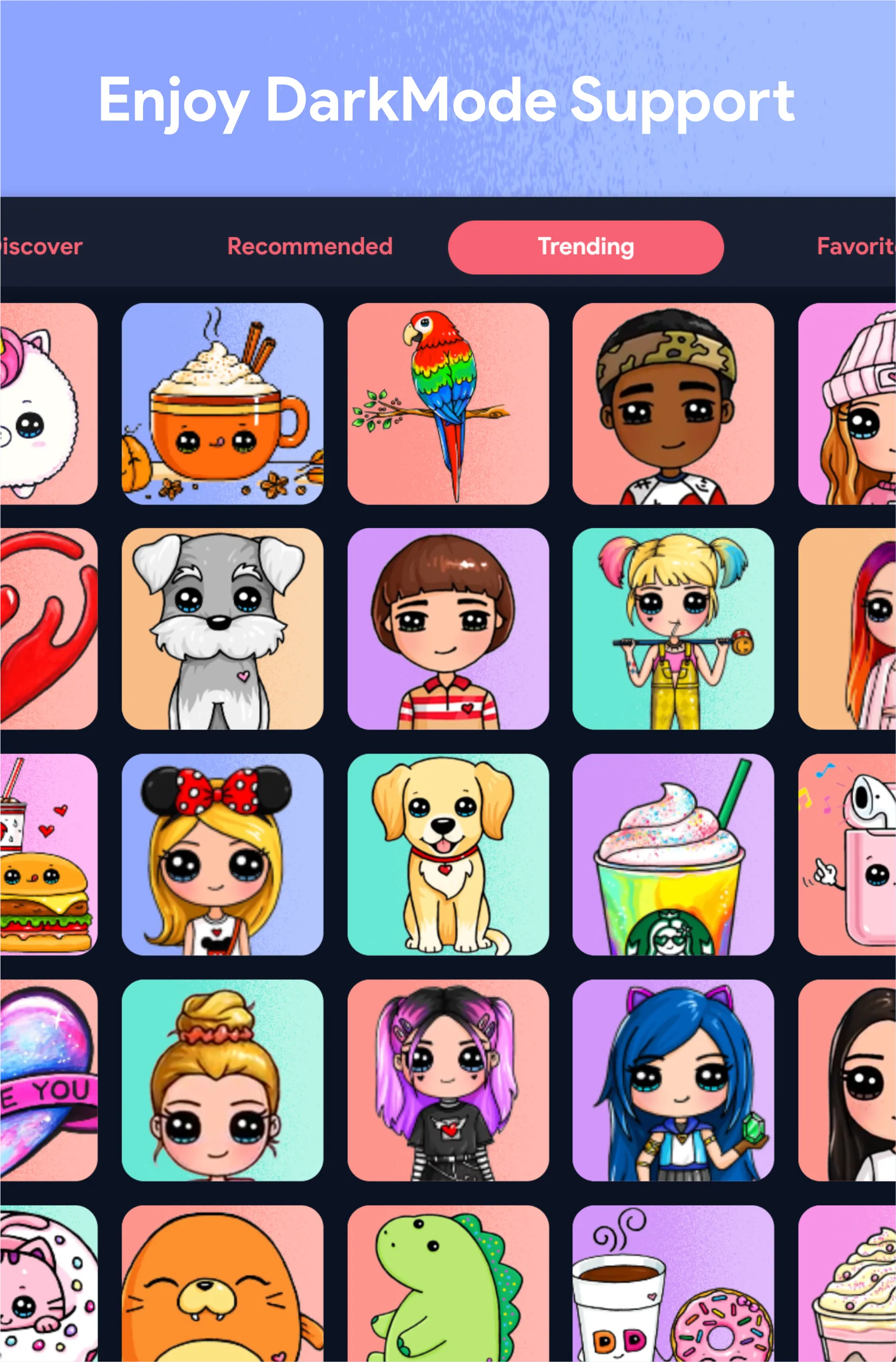 DrawCutie - Draw Cute Girls | Indus Appstore | Screenshot