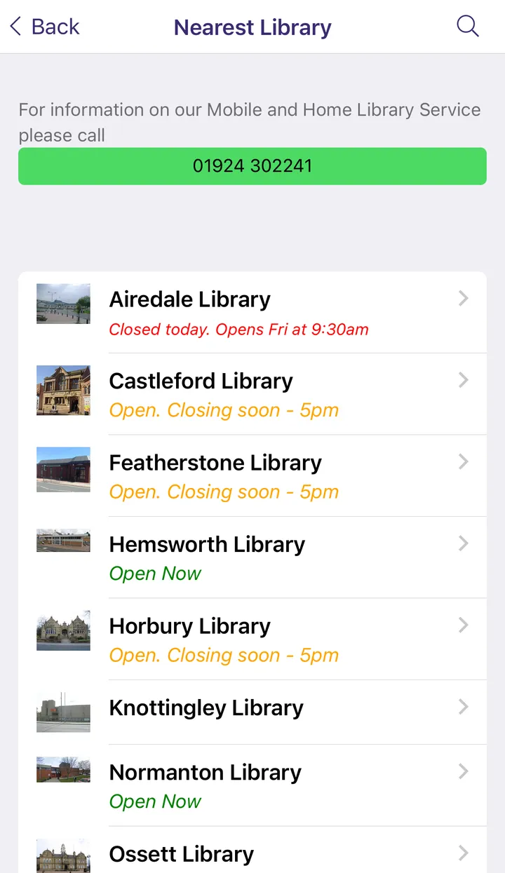 Wakefield Libraries | Indus Appstore | Screenshot