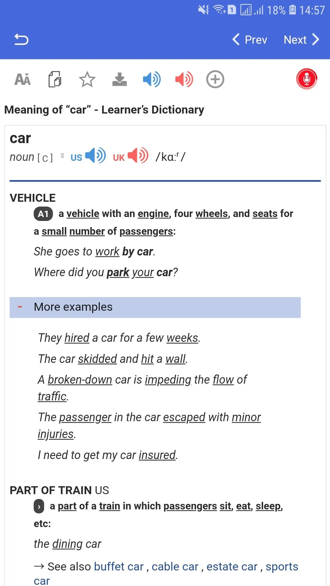 Learner's Dictionary English | Indus Appstore | Screenshot