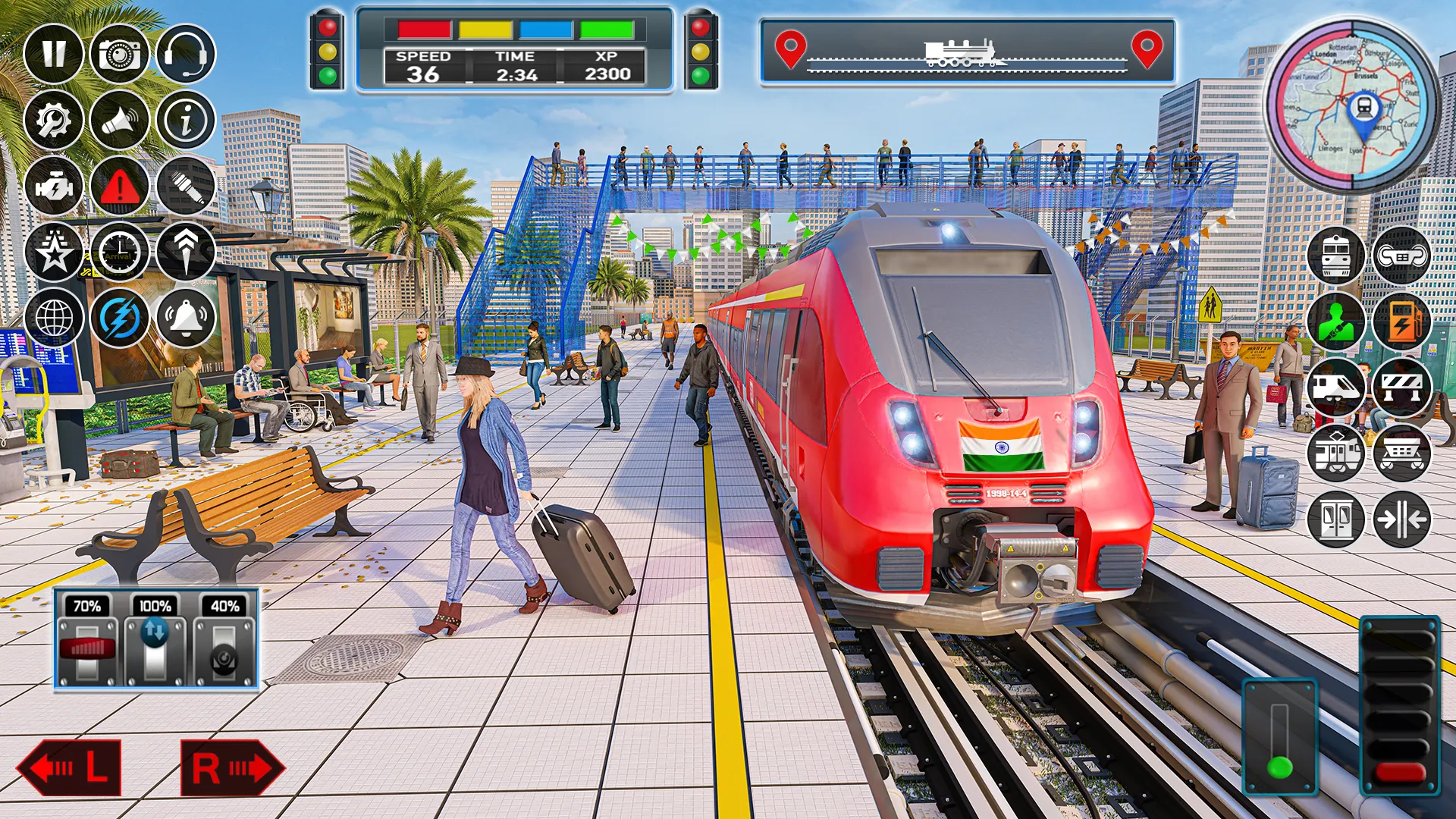 City Train: Train wali games | Indus Appstore | Screenshot