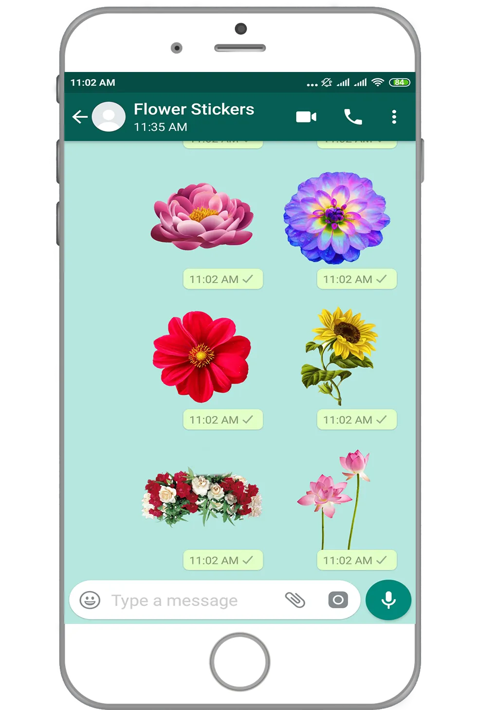 WAStickerApps - Flower Sticker | Indus Appstore | Screenshot