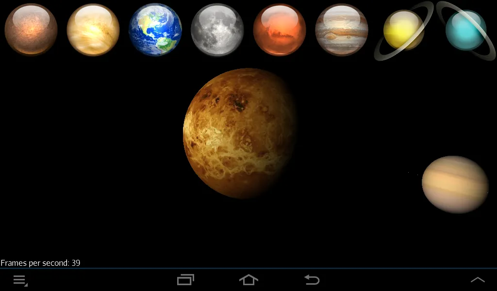 System Solar Planets | Indus Appstore | Screenshot