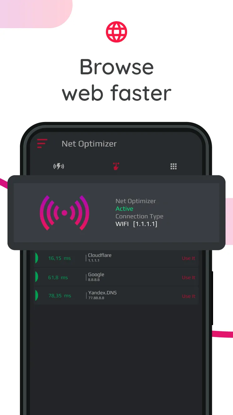 Net Optimizer: Optimize Ping | Indus Appstore | Screenshot