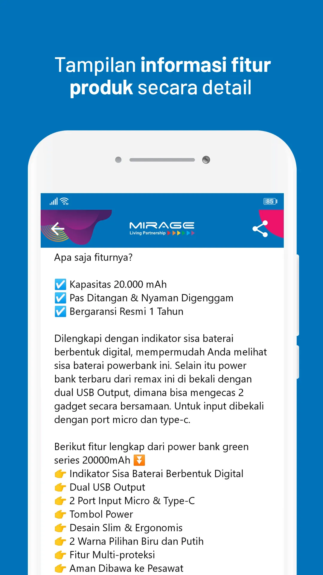 Mirage Indonesia | Indus Appstore | Screenshot