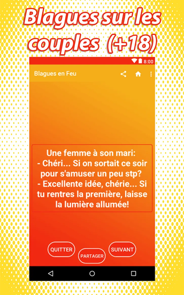 Blagues en Français Courtes | Indus Appstore | Screenshot