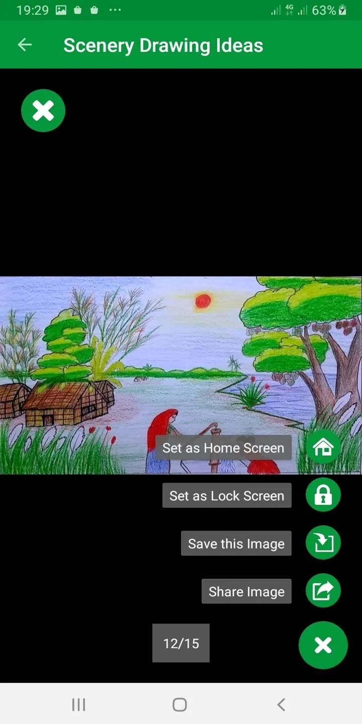 Drawing Scenery Ideas | Indus Appstore | Screenshot