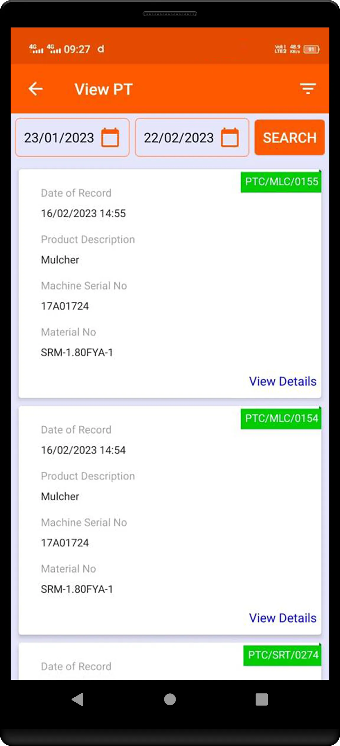 Shaktiman Product Tracking | Indus Appstore | Screenshot