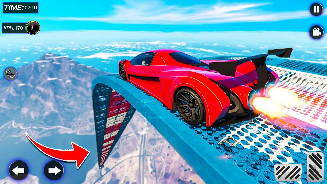 Car Games Offline Stunt Racing | Indus Appstore | Screenshot