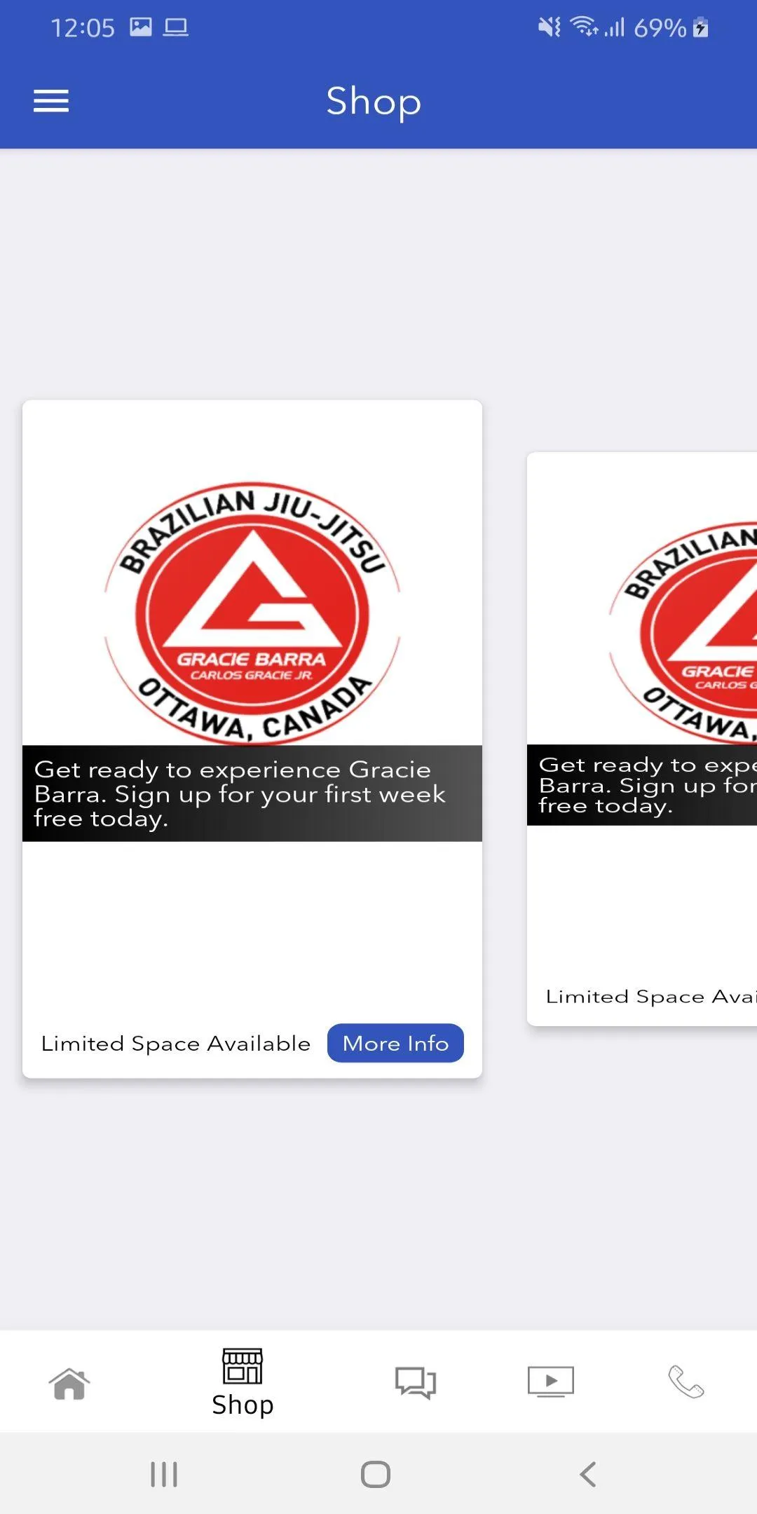 Gracie Barra Ottawa | Indus Appstore | Screenshot