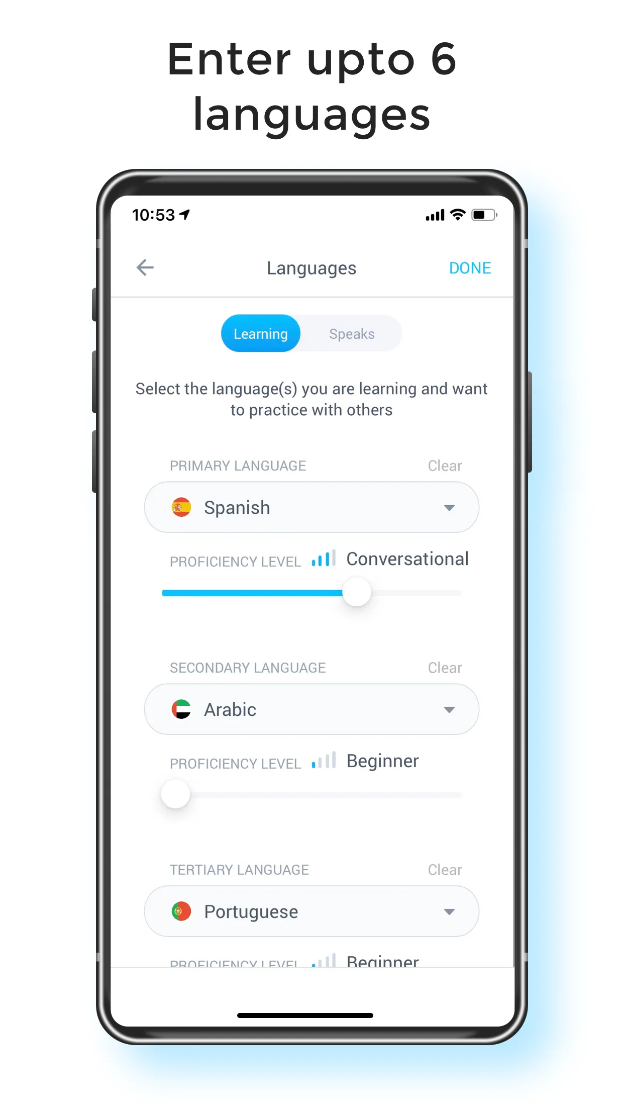 Idyoma: Language Exchange | Indus Appstore | Screenshot