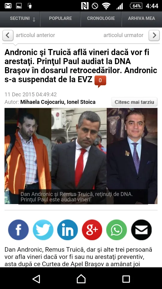 Romania News | Indus Appstore | Screenshot